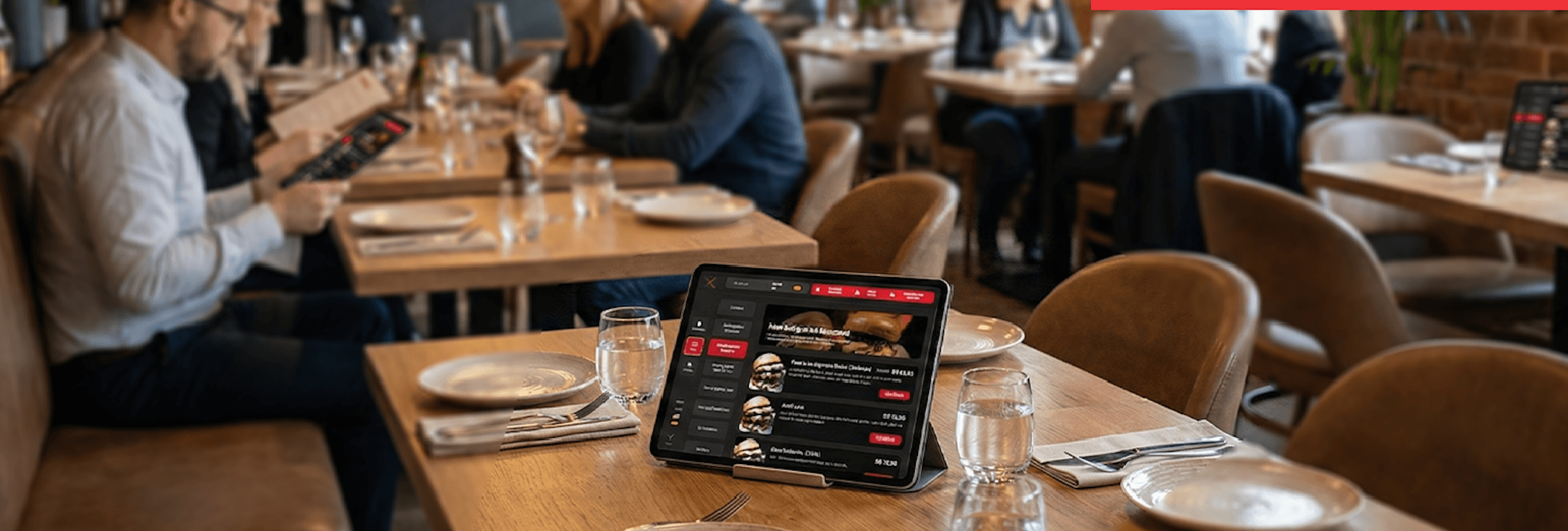 OrdenGO em uso no restaurante