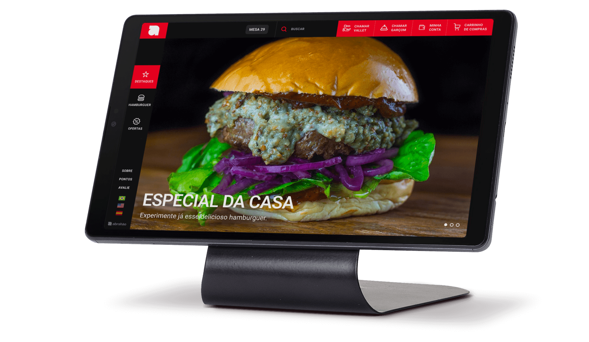 OrdenGO Tablet Menu